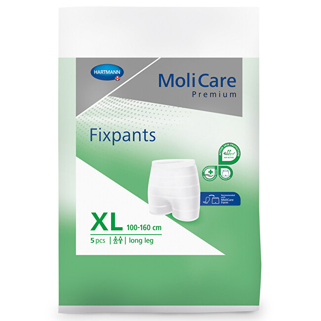 Zobrazit detail výrobku MoliCare MoliCare Premium FIXPANTS XL 5 ks Zobrazit detail výrobku MoliCare MoliCare Premium FIXPANTS XL 5 ks