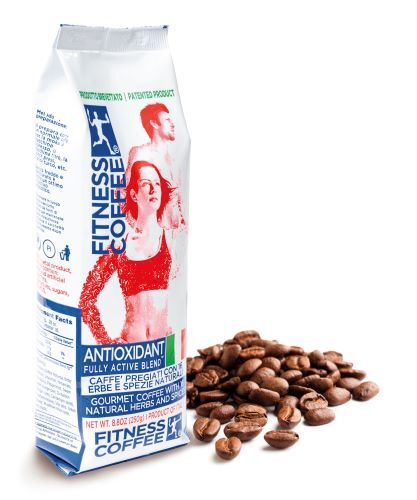 Monvitaly Káva FITNESS COFFEE® Antioxidant Fully Active Blend zrnková 250 g