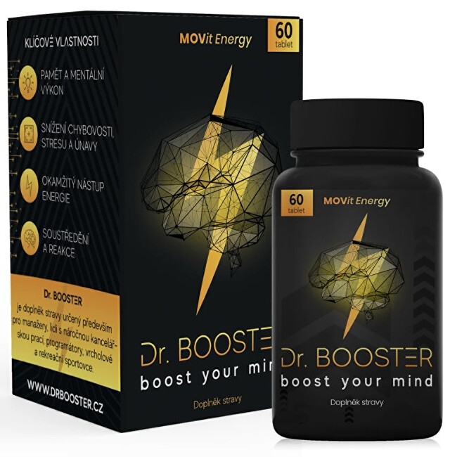 Zobrazit detail výrobku MOVit Energy Dr. Booster 60 tablet Zobrazit detail výrobku MOVit Energy Dr. Booster 60 tablet
