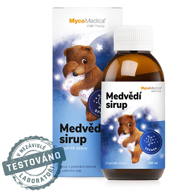Zobrazit detail výrobku MycoMedica Medvědí sirup 200 ml + pastelky ZDARMA Zobrazit detail výrobku MycoMedica Medvědí sirup 200 ml + pastelky ZDARMA