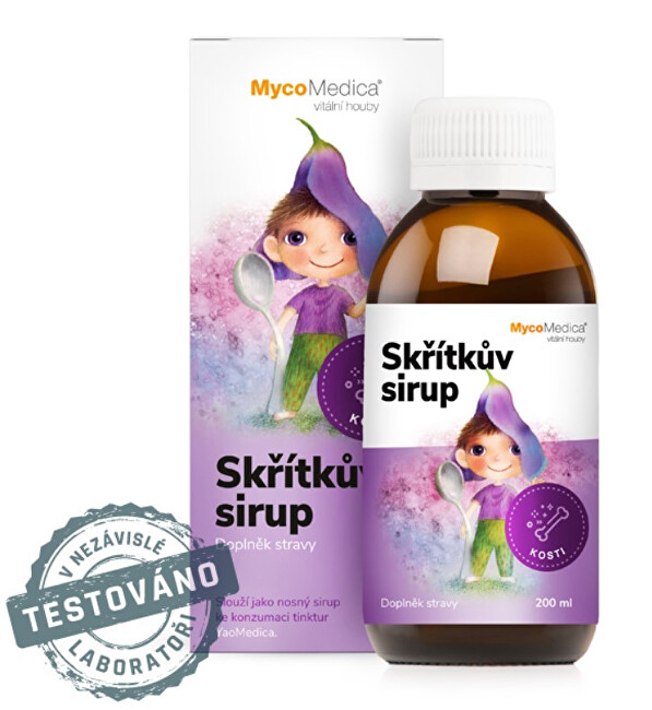 Zobrazit detail výrobku MycoMedica Skřítkův sirup 200 ml Zobrazit detail výrobku MycoMedica Skřítkův sirup 200 ml