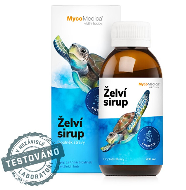MycoMedica Korytnačí sirup 200 ml + pastelky ZD ARMA