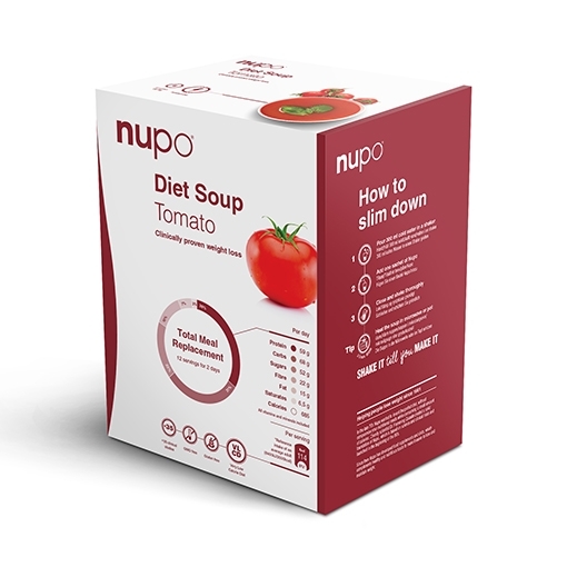 Zobrazit detail výrobku NUPO NUPO DIETA Tomatová polévka 12 porcí Zobrazit detail výrobku NUPO NUPO DIETA Tomatová polévka 12 porcí