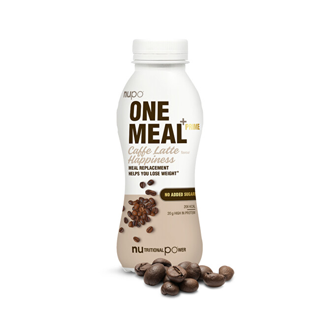 Zobrazit detail výrobku NUPO NUPO ONE MEAL + PRIME hotový nápoj Caffe Latté Happiness 372 g Zobrazit detail výrobku NUPO NUPO ONE MEAL + PRIME hotový nápoj Caffe Latté Happiness 372 g