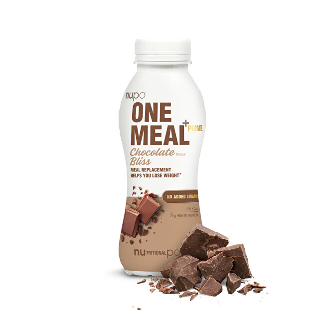 Zobrazit detail výrobku NUPO NUPO ONE MEAL + PRIME hotový nápoj Chocolate Bliss 372 g Zobrazit detail výrobku NUPO NUPO ONE MEAL + PRIME hotový nápoj Chocolate Bliss 372 g
