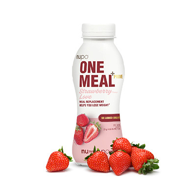 Zobrazit detail výrobku NUPO NUPO ONE MEAL + PRIME hotový nápoj Strawberry Love 372 g Zobrazit detail výrobku NUPO NUPO ONE MEAL + PRIME hotový nápoj Strawberry Love 372 g