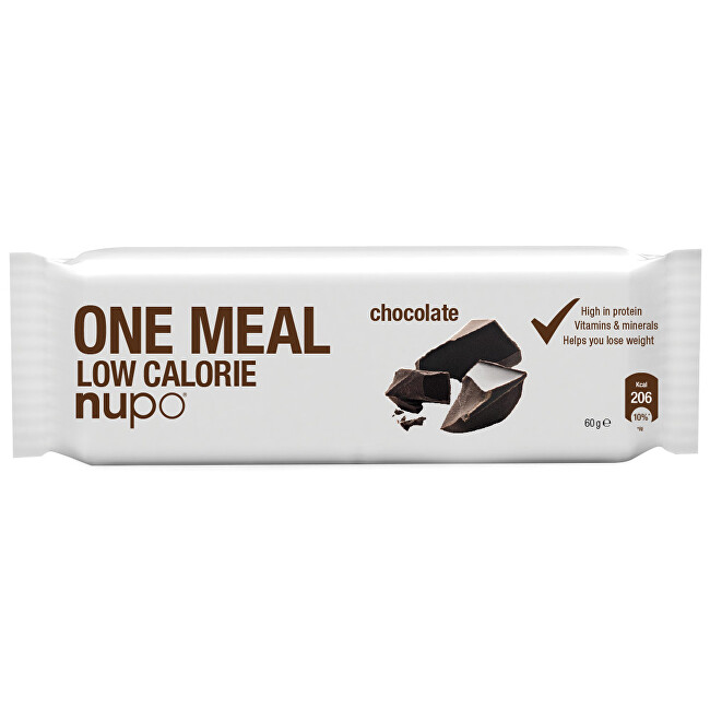 Zobrazit detail výrobku NUPO NUPO ONE MEAL tyčinka Čokoládová 65 g Zobrazit detail výrobku NUPO NUPO ONE MEAL tyčinka Čokoládová 65 g