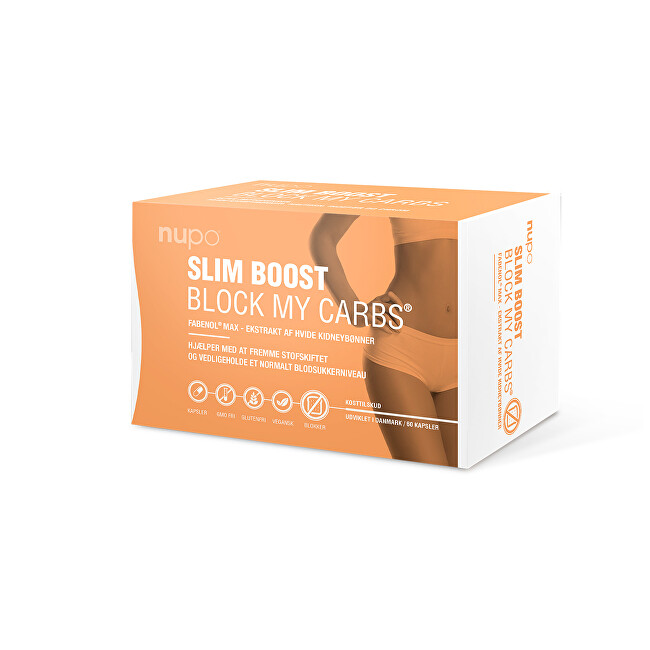 Zobrazit detail výrobku NUPO SLIM BOOST - Block My Carbs 60 kapslí Zobrazit detail výrobku NUPO SLIM BOOST - Block My Carbs 60 kapslí
