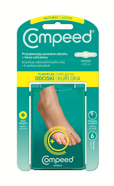 Zobrazit detail výrobku QUIES COMPEED Náplast na kuří oka MOIST 6 ks Zobrazit detail výrobku QUIES COMPEED Náplast na kuří oka MOIST 6 ks