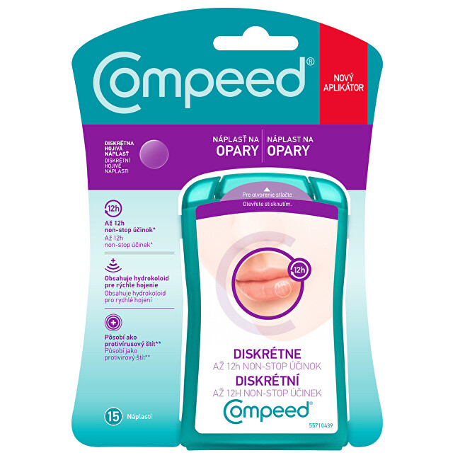 Zobrazit detail výrobku Compeed COMPEED Náplast na opary 15 ks Zobrazit detail výrobku Compeed COMPEED Náplast na opary 15 ks