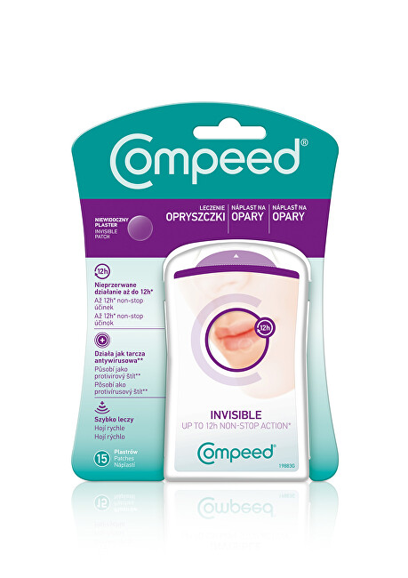 Zobrazit detail výrobku QUIES COMPEED Náplast na opary 15 ks Zobrazit detail výrobku QUIES COMPEED Náplast na opary 15 ks