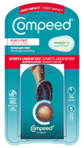Zobrazit detail výrobku QUIES COMPEED Náplast na puchýře chodidlo 5 ks Zobrazit detail výrobku QUIES COMPEED Náplast na puchýře chodidlo 5 ks