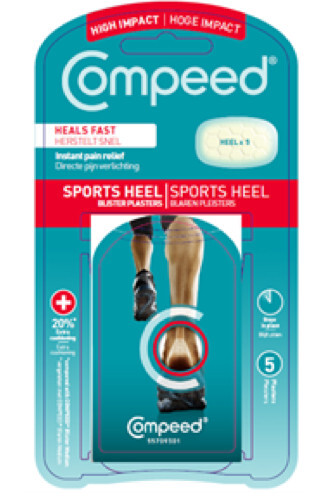 Zobrazit detail výrobku QUIES COMPEED Náplast na puchýře sportovní pata Zobrazit detail výrobku QUIES COMPEED Náplast na puchýře sportovní pata