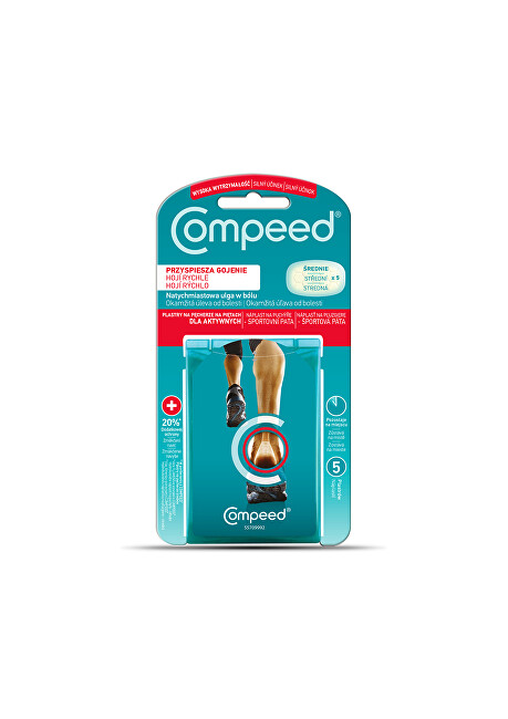Zobrazit detail výrobku Compeed COMPEED Náplast na puchýře sportovní pata Zobrazit detail výrobku Compeed COMPEED Náplast na puchýře sportovní pata