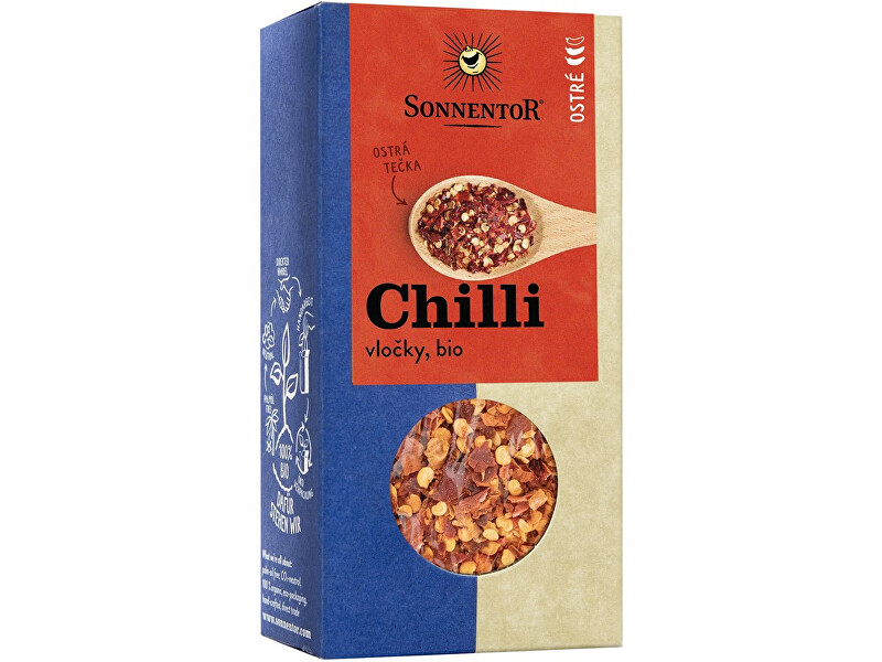 Zobrazit detail výrobku Sonnentor Bio Chilli vločky 45g Zobrazit detail výrobku Sonnentor Bio Chilli vločky 45g