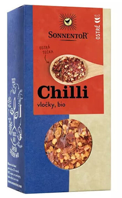 Zobrazit detail výrobku Sonnentor Bio Chilli vločky 45g Zobrazit detail výrobku Sonnentor Bio Chilli vločky 45g