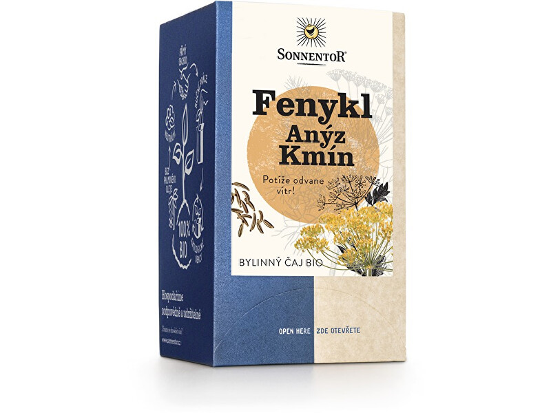 Zobrazit detail výrobku Sonnentor Bio Fenykl Anýz Kmín 30,6 g Zobrazit detail výrobku Sonnentor Bio Fenykl Anýz Kmín 30,6 g