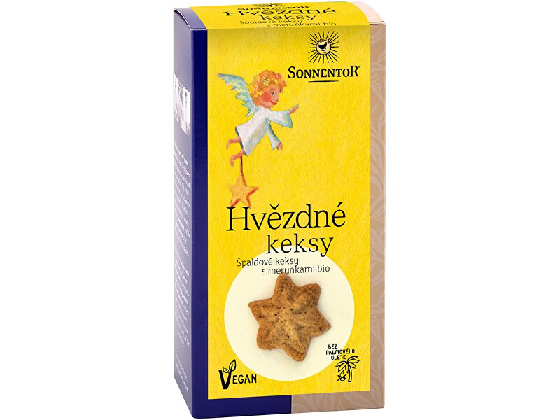 Zobrazit detail výrobku Sonnentor Bio Hvězdné keksy 125 g Zobrazit detail výrobku Sonnentor Bio Hvězdné keksy 125 g