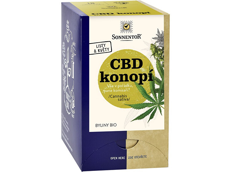 Zobrazit detail výrobku Sonnentor Bio Konopí CBD 27g Zobrazit detail výrobku Sonnentor Bio Konopí CBD 27g