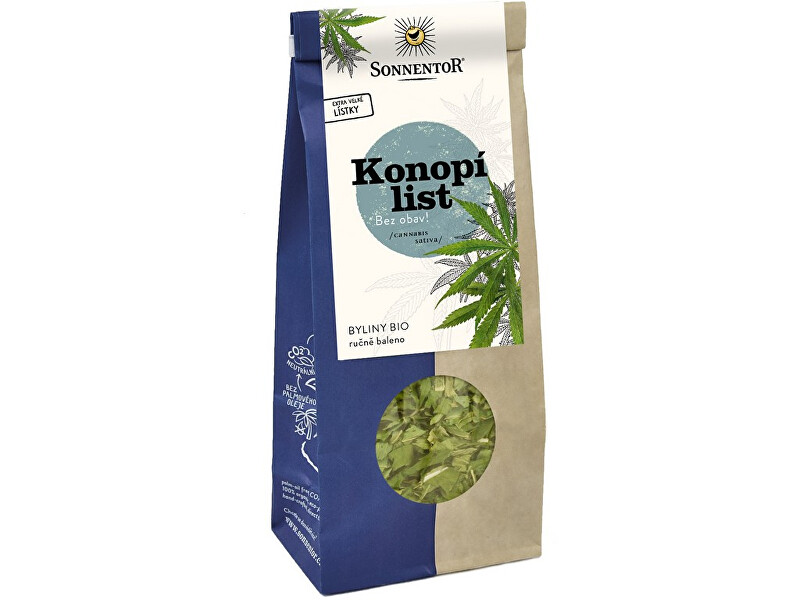 Zobrazit detail výrobku Sonnentor Bio Konopí list 40 g Zobrazit detail výrobku Sonnentor Bio Konopí list 40 g