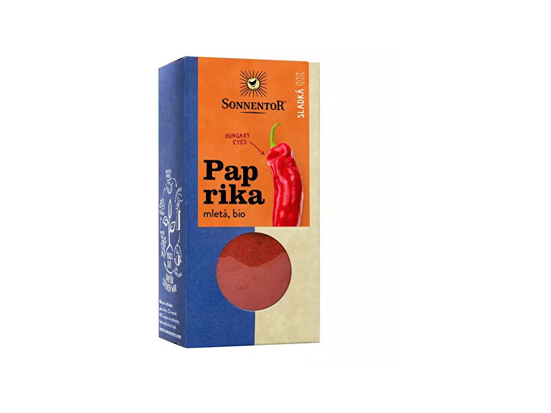 Zobrazit detail výrobku Sonnentor Bio paprika mletá sladká 50 g Zobrazit detail výrobku Sonnentor Bio paprika mletá sladká 50 g