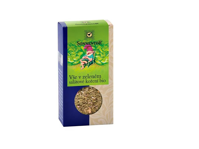 Zobrazit detail výrobku Sonnentor Bio Vše v zeleném, salátové koření 15 g Zobrazit detail výrobku Sonnentor Bio Vše v zeleném, salátové koření 15 g