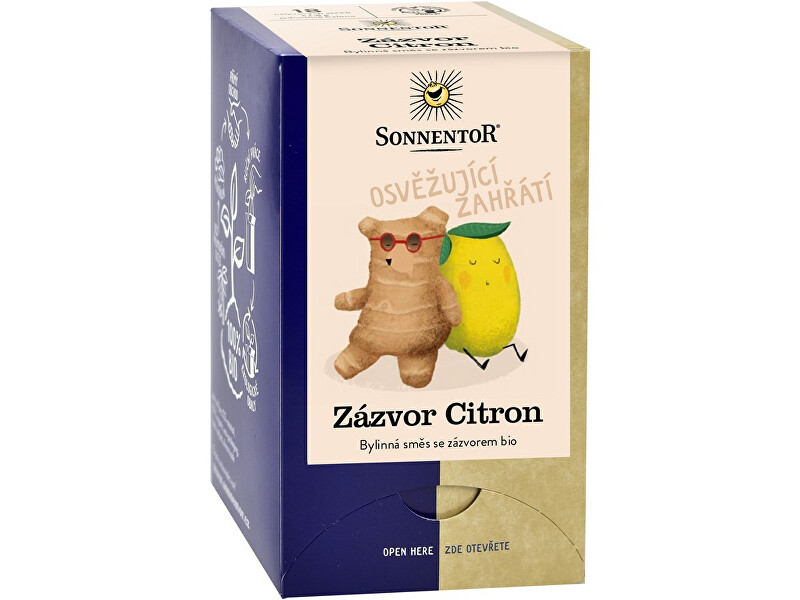Zobrazit detail výrobku Sonnentor Bio Zázvor Citron 32,4 g Zobrazit detail výrobku Sonnentor Bio Zázvor Citron 32,4 g