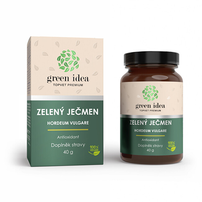 Zobrazit detail výrobku Topvet Zelený ječmen sypaný 40 g Zobrazit detail výrobku Topvet Zelený ječmen sypaný 40 g