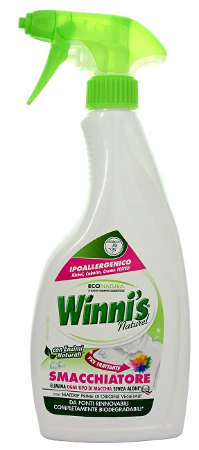 Zobrazit detail výrobku Winni´s Hypoalergenní odstraňovač skvrn ve spreji 500 ml Zobrazit detail výrobku Winni´s Hypoalergenní odstraňovač skvrn ve spreji 500 ml