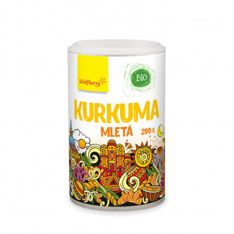 Zobrazit detail výrobku Wolfberry Kurkuma mletá BIO 200 g Wolfberry Zobrazit detail výrobku Wolfberry Kurkuma mletá BIO 200 g Wolfberry