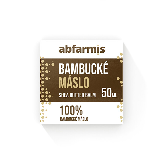 Zobrazit detail výrobku ABFARMIS Abfarmis Bambucké máslo 100% 50 ml Zobrazit detail výrobku ABFARMIS Abfarmis Bambucké máslo 100% 50 ml