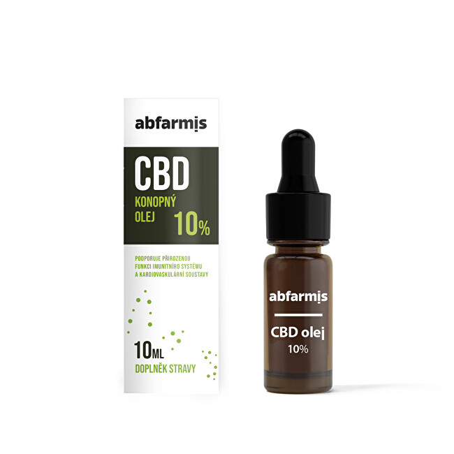 Zobrazit detail výrobku ABFARMIS CBD olej 10% 10 ml Zobrazit detail výrobku ABFARMIS CBD olej 10% 10 ml