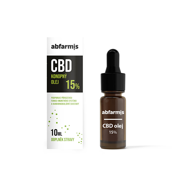 Zobrazit detail výrobku Abfarmis CBD olej 15% 10 ml Zobrazit detail výrobku Abfarmis CBD olej 15% 10 ml