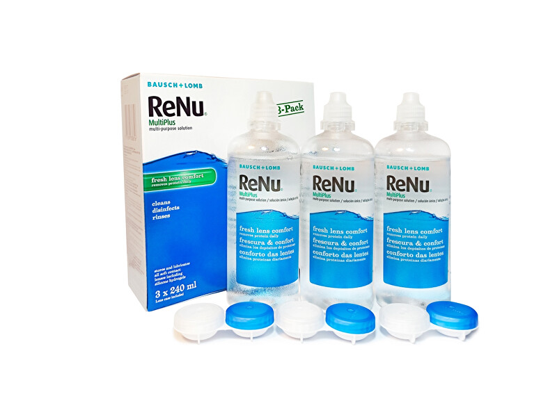 Bausch & Lomb Roztok ReNu MultiPlus 3-Pack 3 x 240 ml