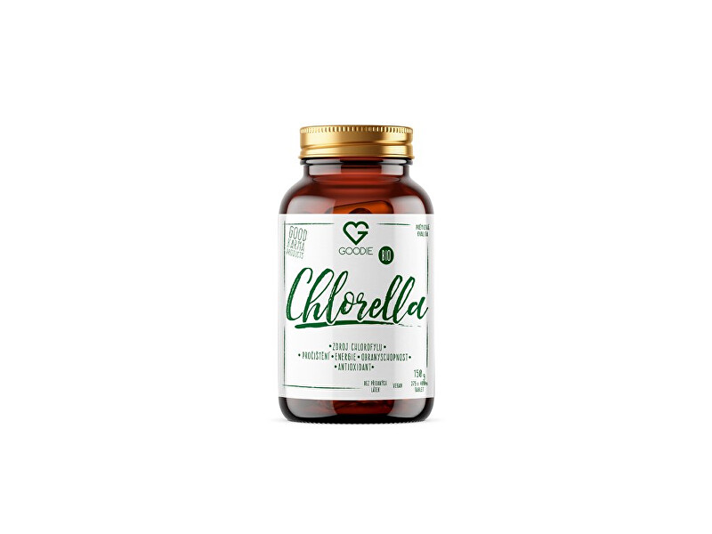 Zobrazit detail výrobku Goodie Chlorella BIO, RAW 375 tablet Zobrazit detail výrobku Goodie Chlorella BIO, RAW 375 tablet
