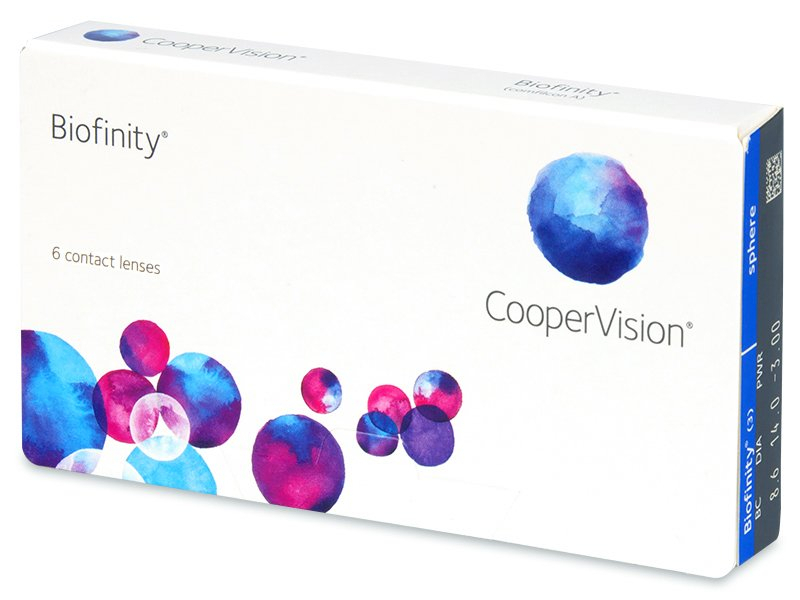 Zobrazit detail výrobku CooperVision Biofinity 6 čoček -0,75 Zobrazit detail výrobku CooperVision Biofinity 6 čoček -0,75
