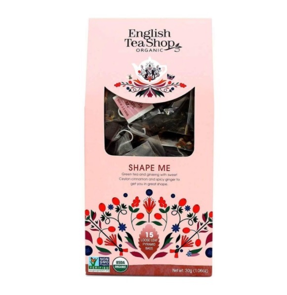 English Tea Shop Tvaruj mě 15 pyramidek sypaného čaje