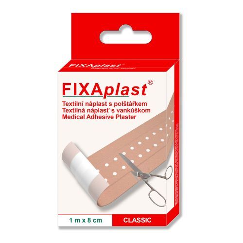 Zobrazit detail výrobku FIXAplast Náplast FIXAPLAST CLASSIC 1 m x 8 cm Zobrazit detail výrobku FIXAplast Náplast FIXAPLAST CLASSIC 1 m x 8 cm