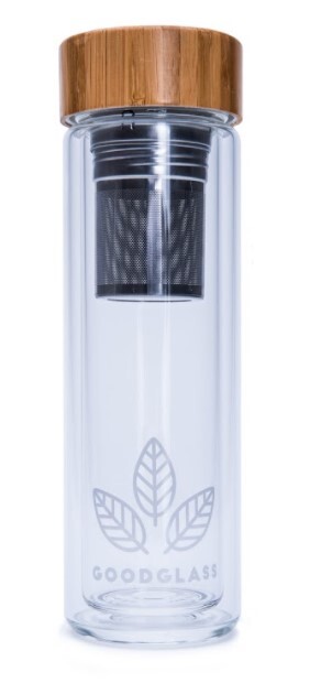 Zobrazit detail výrobku GoodWays GoodGlass Thermo skleněná lahev 450 ml Zobrazit detail výrobku GoodWays GoodGlass Thermo skleněná lahev 450 ml