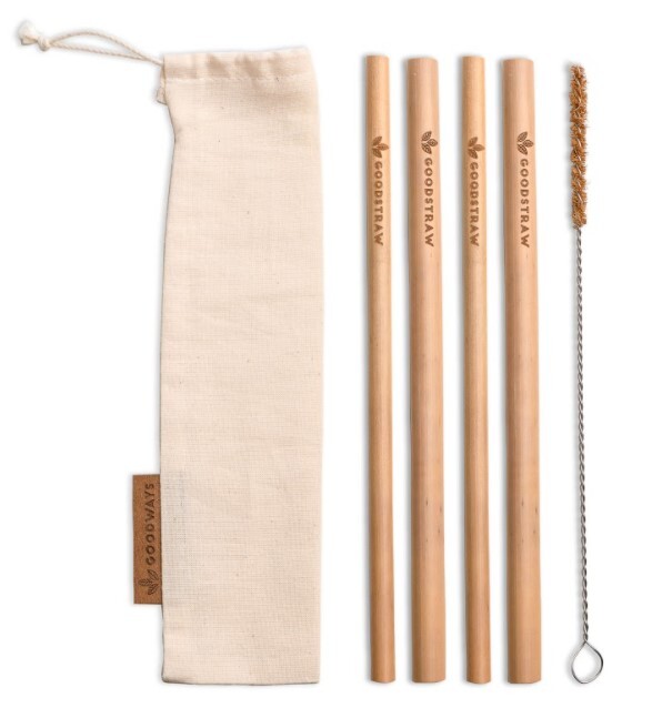 Zobrazit detail výrobku GoodWays GoodStraw bambusová brčka 4 ks Zobrazit detail výrobku GoodWays GoodStraw bambusová brčka 4 ks