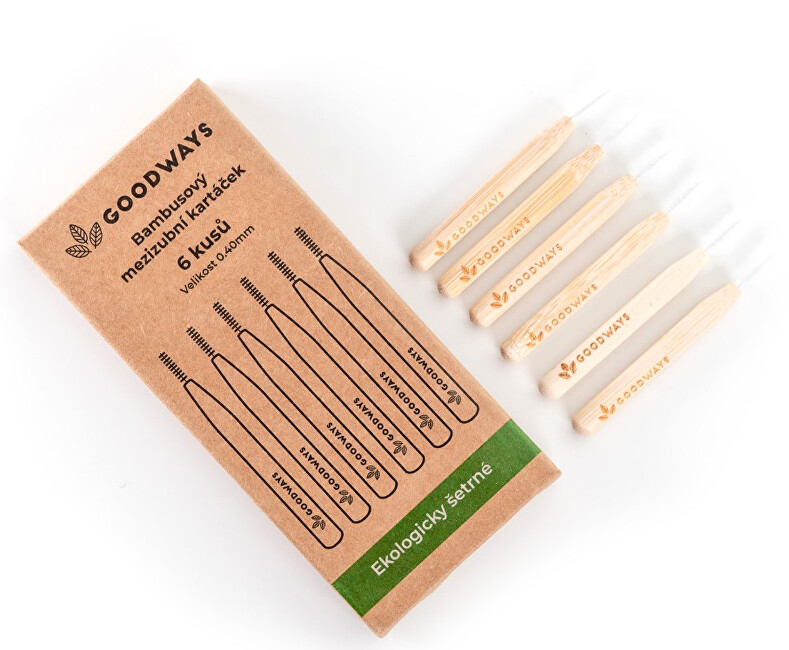 Zobrazit detail výrobku GoodWays Mezizubní kartáčky 6 ks Zobrazit detail výrobku GoodWays Mezizubní kartáčky 6 ks