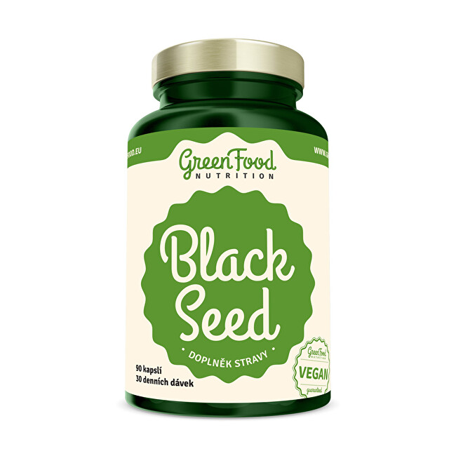 Zobrazit detail výrobku GreenFood Nutrition Black Seed - Černý kmín 90 kapslí Zobrazit detail výrobku GreenFood Nutrition Black Seed - Černý kmín 90 kapslí