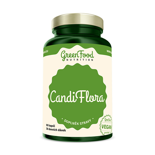 Zobrazit detail výrobku GreenFood Nutrition CandiFlora 90 kapslí Zobrazit detail výrobku GreenFood Nutrition CandiFlora 90 kapslí
