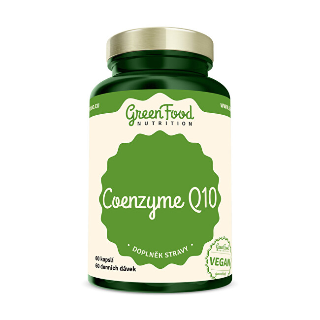 Zobrazit detail výrobku GreenFood Nutrition Coenzym Q10 60 kapslí Zobrazit detail výrobku GreenFood Nutrition Coenzym Q10 60 kapslí