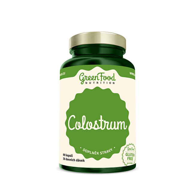 Zobrazit detail výrobku GreenFood Nutrition Colostrum 90 kapslí Zobrazit detail výrobku GreenFood Nutrition Colostrum 90 kapslí