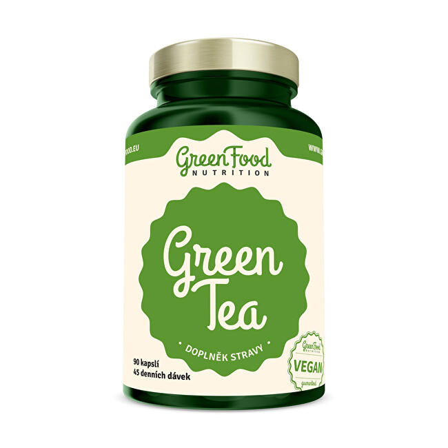 Zobrazit detail výrobku GreenFood Nutrition Green Tea 90 kapslí Zobrazit detail výrobku GreenFood Nutrition Green Tea 90 kapslí