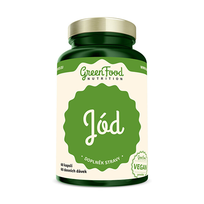 Zobrazit detail výrobku GreenFood Nutrition Jód 60 kapslí Zobrazit detail výrobku GreenFood Nutrition Jód 60 kapslí