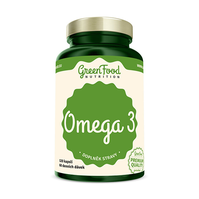 Zobrazit detail výrobku GreenFood Nutrition Omega 3 120 kapslí Zobrazit detail výrobku GreenFood Nutrition Omega 3 120 kapslí