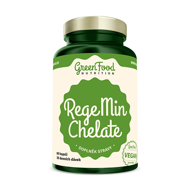 Zobrazit detail výrobku GreenFood Nutrition RegeMin Chelát 60 kapslí Zobrazit detail výrobku GreenFood Nutrition RegeMin Chelát 60 kapslí