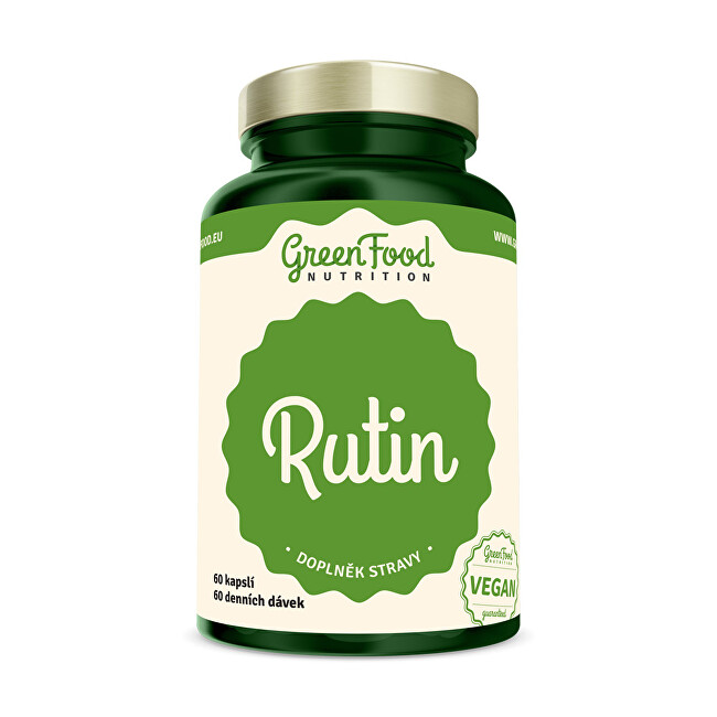 Zobrazit detail výrobku GreenFood Nutrition Rutin 60 kapslí Zobrazit detail výrobku GreenFood Nutrition Rutin 60 kapslí